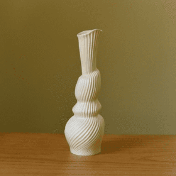 Candlestick Shell Vase